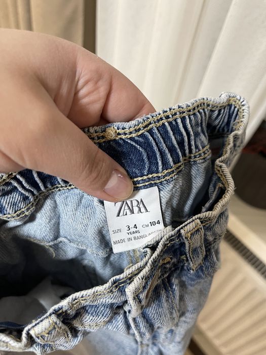 Джинси zara 3-4 104