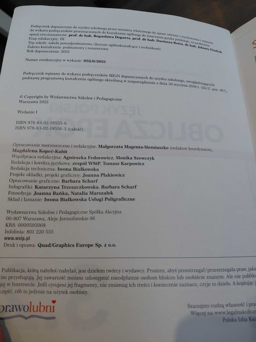 Jezyk polski Oblicza epok 3.2.