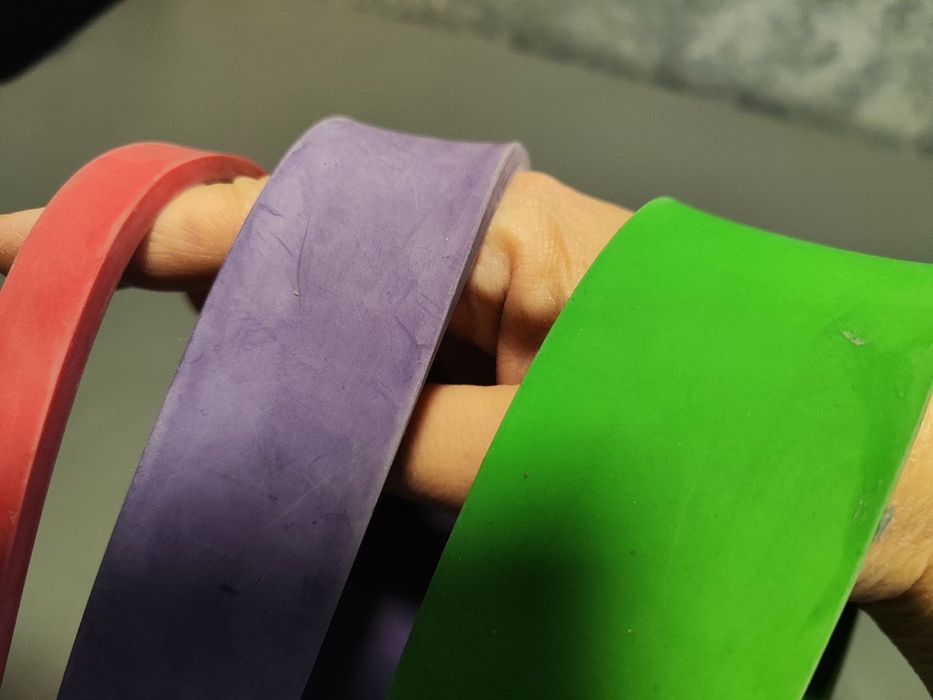 Великий набір фітнес-резинок