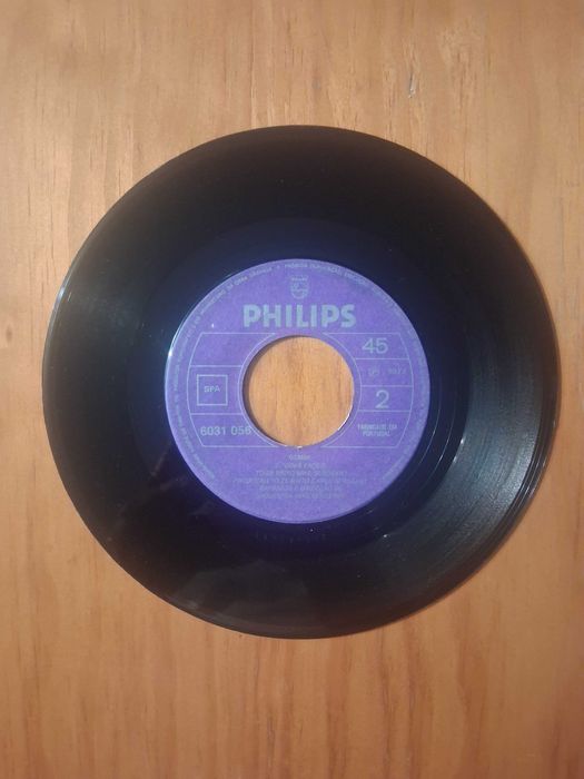 Single dos "Gemini" em vinil raro de 1977