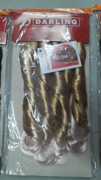 Tranças de postiço estilo Francês Pony Curly