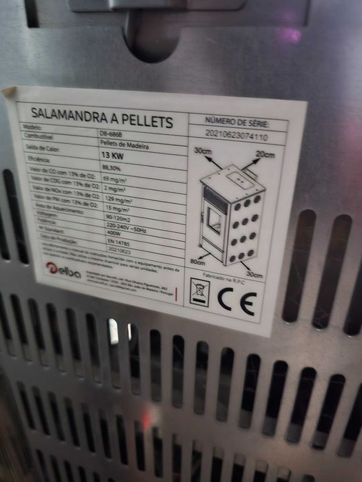 Salamandra a pelletes