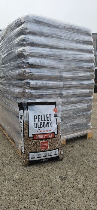 Pellet pelet 100% dębowy 0 spieku gwarancja