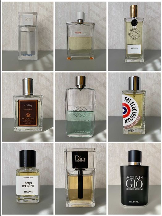 Розпив оригінальної парфумерії з особистої колекції