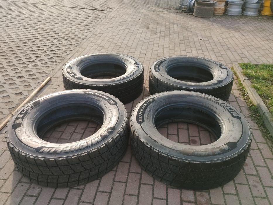 Michelin 315/70R22.5, 2023r,11mm,315/70/22.5, Wysyłka