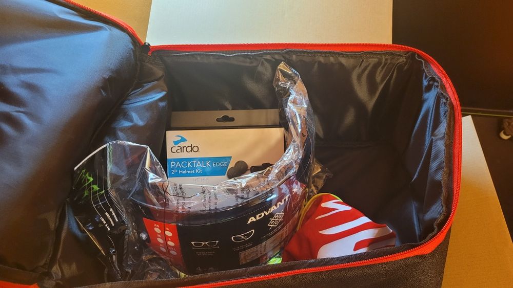 Kask LS AVANT X - XXXL (65-66) FF901 ece22.06 + CARDO EDGE (centralka)