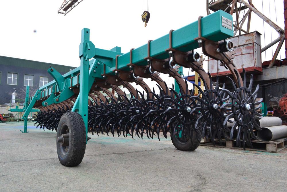 НОВА Борона ротаційна БР-6, мотика гідравлічна,  борона 6метрів