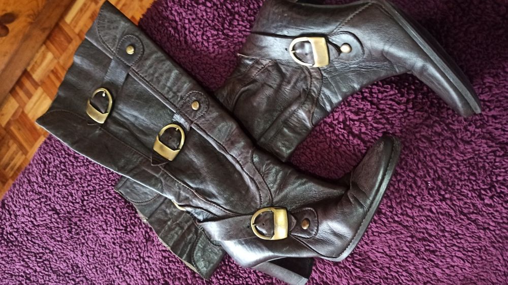 Bota senhora pele, fabrico portugues