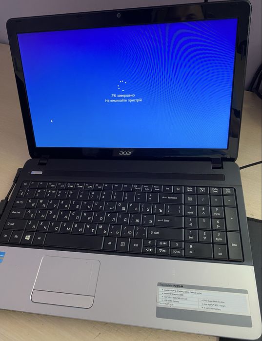 Ноутбук  Acer Travelmate P253