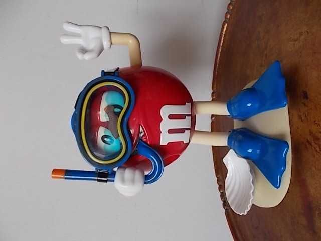 M&M’s Figura grande Vermelha Mergulhador alt:18cm Boneco Dispensador