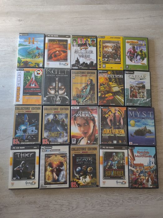 Vários jogos PC originais e re-edições