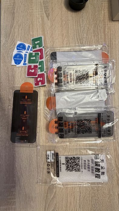 Szkło hartowane 9h dymione szt 5 iphone 14 pro max