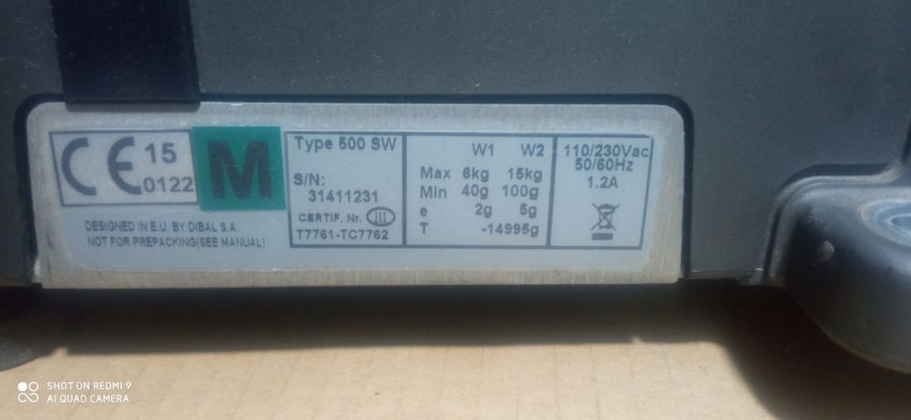 Balança digital ticket e etiquetas