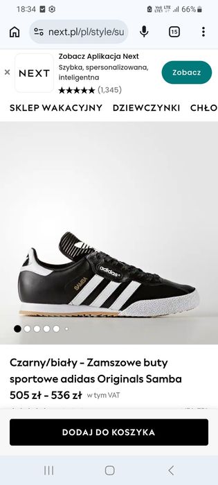 Nowe buty sportowe adidas