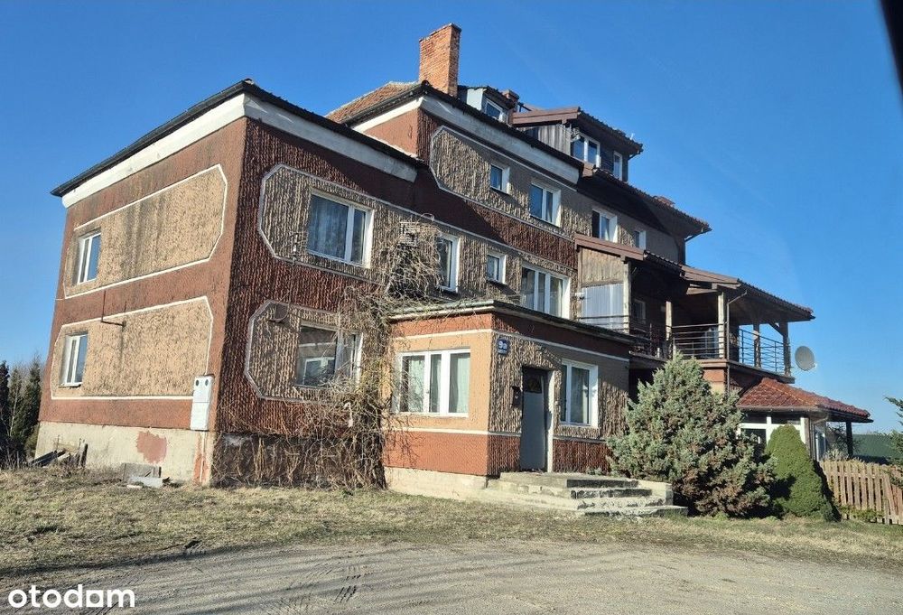 Przestronny dom 300 m² w Gołdapi do remontu
