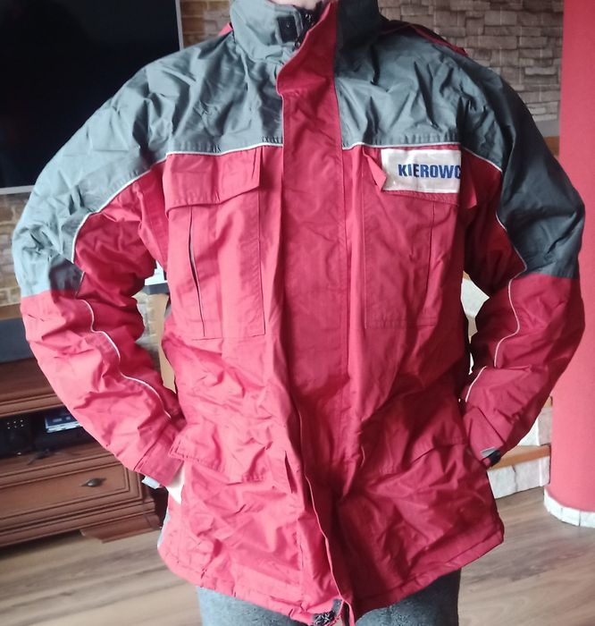Kurtka kierowca zimowa odblaskowa r.XL