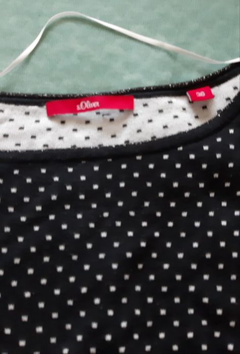 Damska bluzka w kropki S