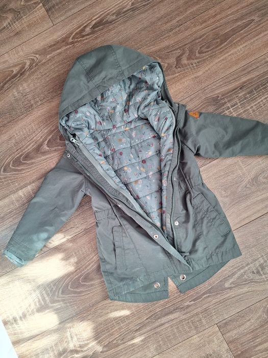 Kurtka parka  3 w 1 smyk cool club zielona