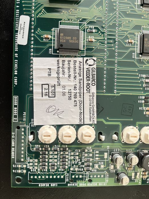 Плата індикації Gilbarco Door-Node 2 (140 769 475 / M01785A002)