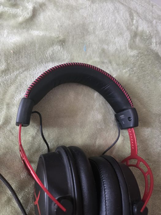 HyperX Cloud Alpha Black/Red — ігрові навушники