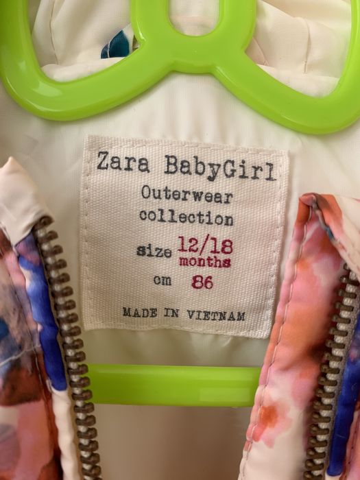 Детская куртка для девочки ZARA