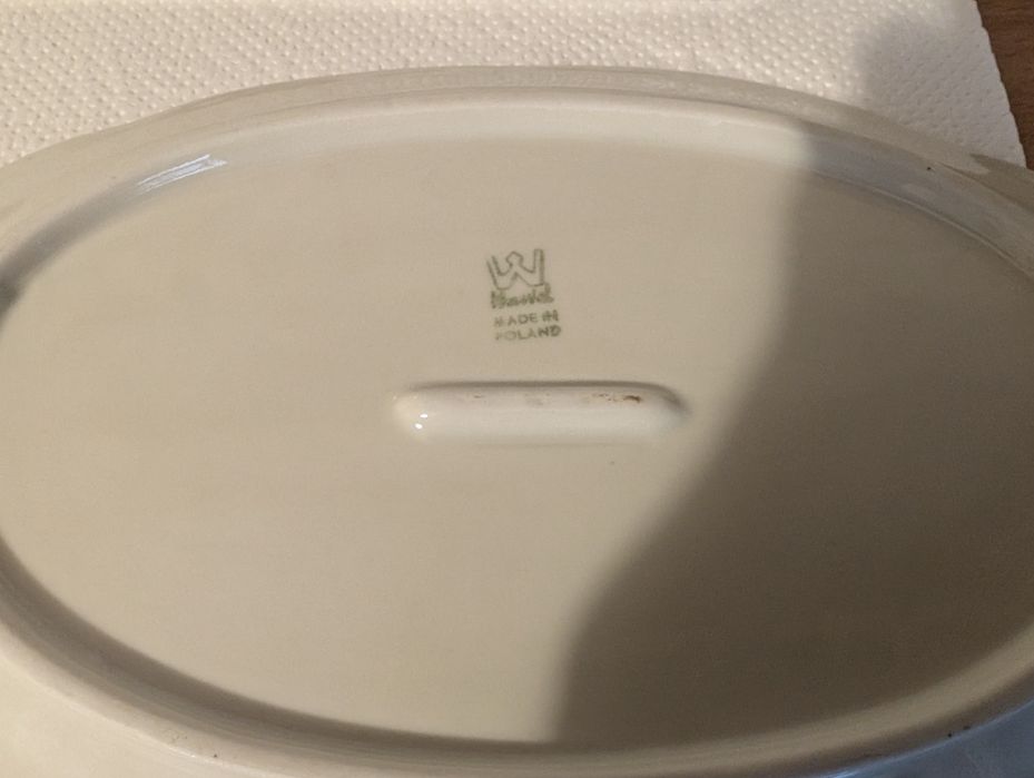 2 połmiski Tielsch Wałbrzych  2 półmiski Wawel