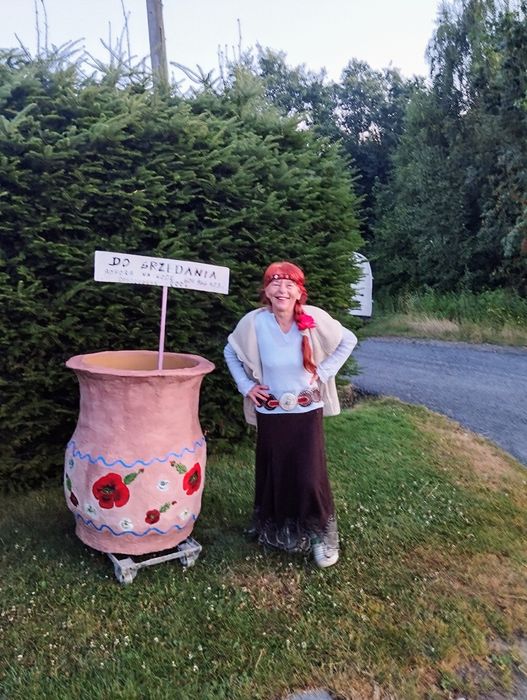 Amfora na deszczówkę