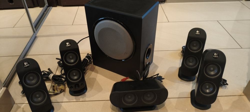 Głośniki Logitech X-530 5.1 – sprawne, mało używane