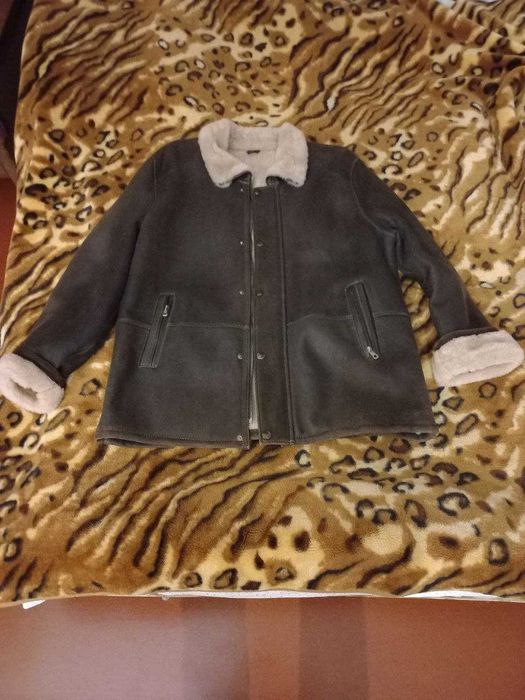 Натуральна дублянка чоловіча