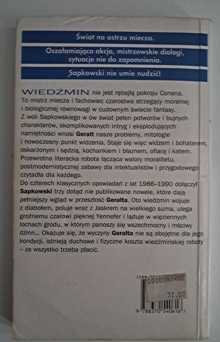 Ostatnie życzenie Andrzej Sapkowski