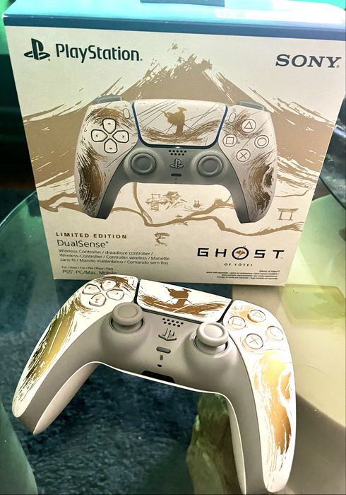 Comando PS5 DualSense Ghost of Yōtei – Edição Limitada