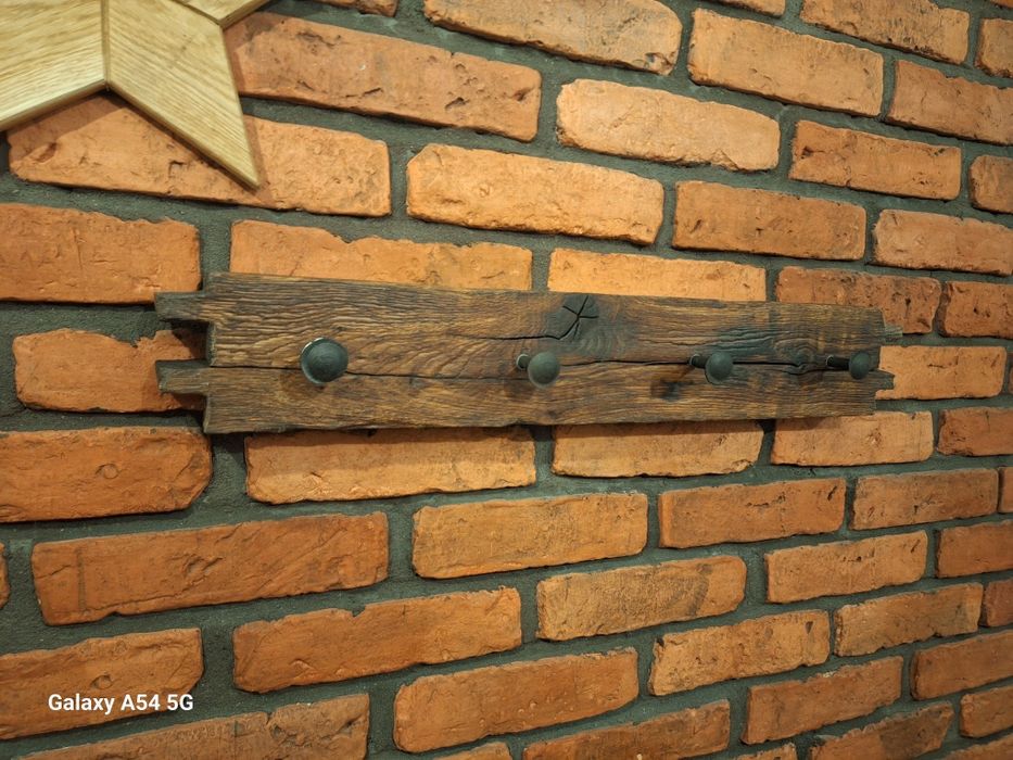 Wieszak loft dąb jedyny taki