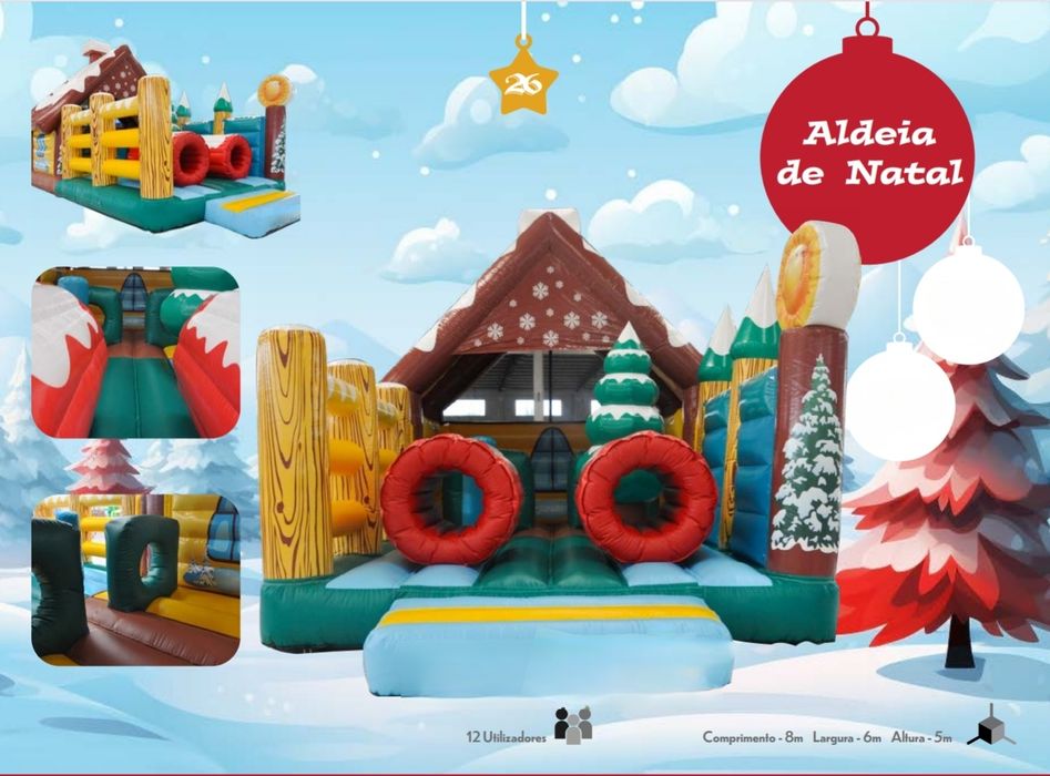 Comboio / Expresso / Insufláveis de Natal