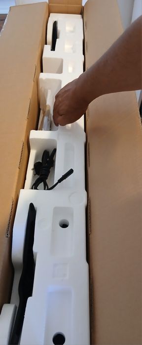 SAMSUNG 55 NA GARANTIA"faço entrega incluída no valor com caixa manual e fatura