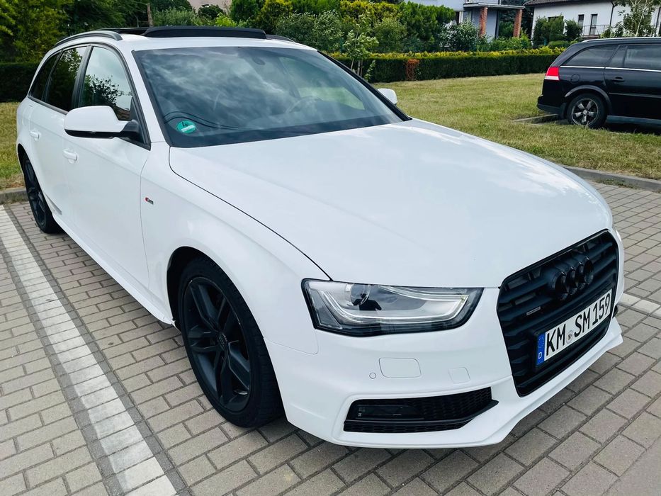 Audi A4 Avant 2.0tdi 177KM QUATTRO 2x S LINE WEBASTO panorama navi xenon