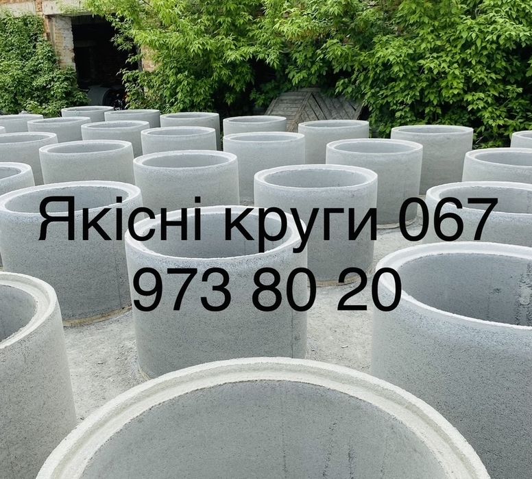 Круги колодязні від виробника