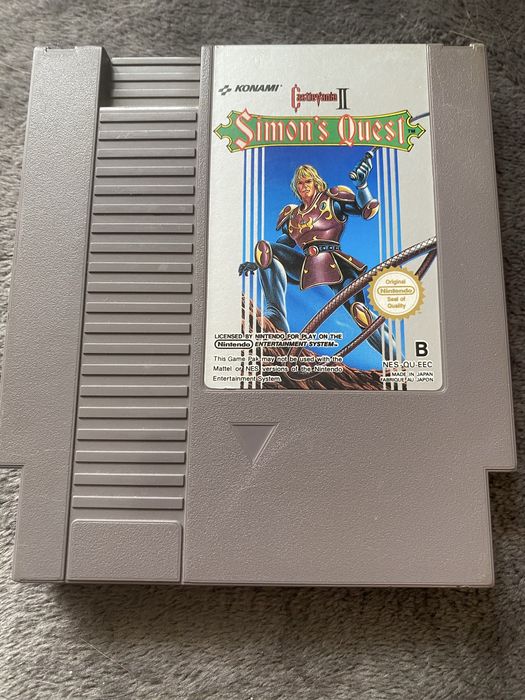 Castlevania II: Simon’s Quest NES – oryginał Konami