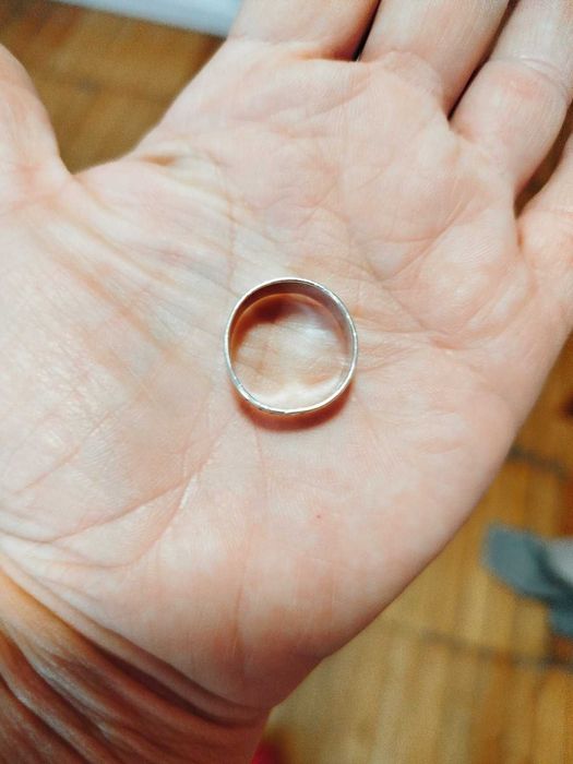 Срібна каблучка, перстень 16,5