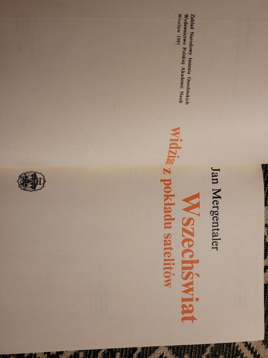 J.Mergentaler Wszechświat widziany z pokładu satelitów 1981 Ossolineum