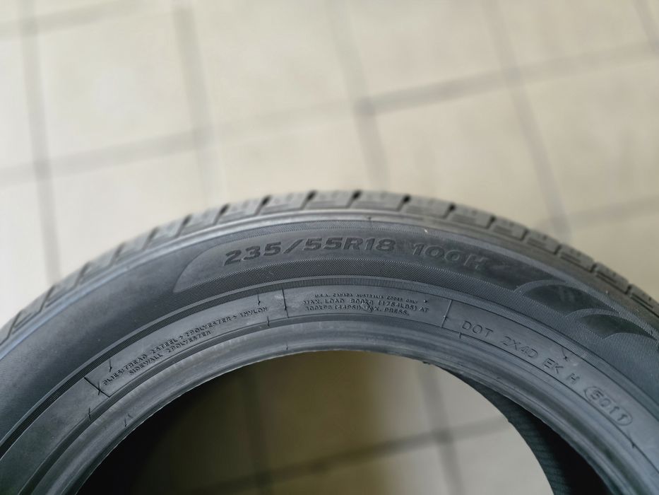 Pneus 235/55 R18