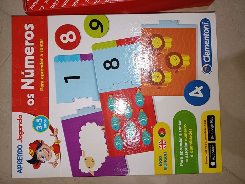 Jogo números clementoni