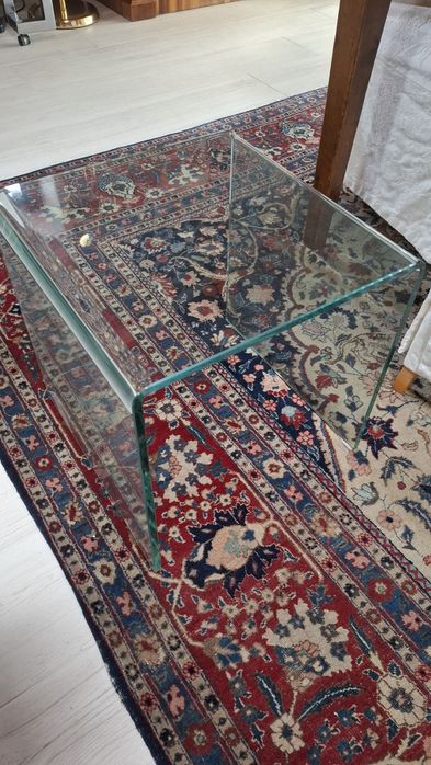 Mesas de decoração de vidro
