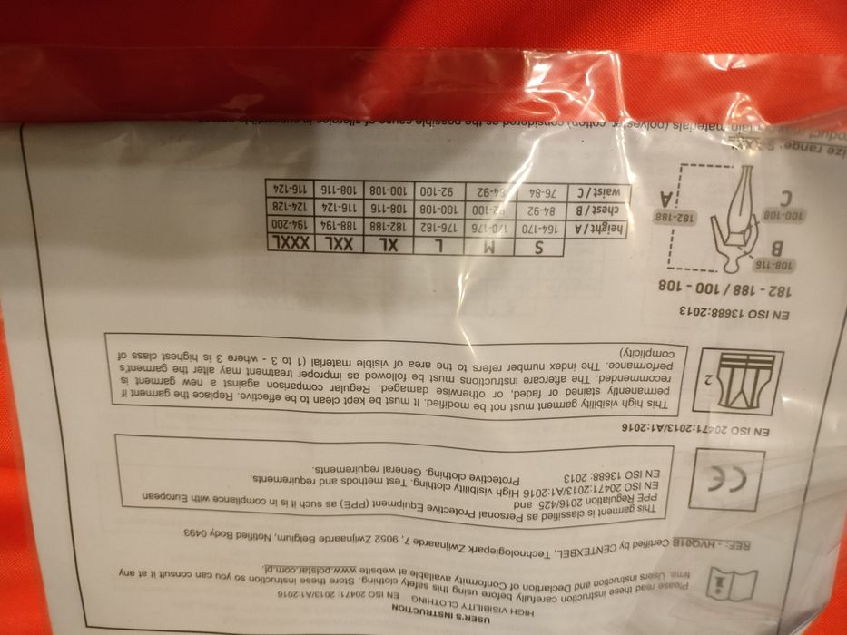 Nowe ocieplane ubranie robocze męskie