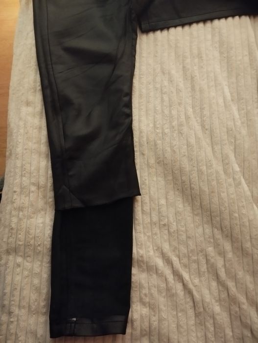 Штани шкіра натуральна чорні