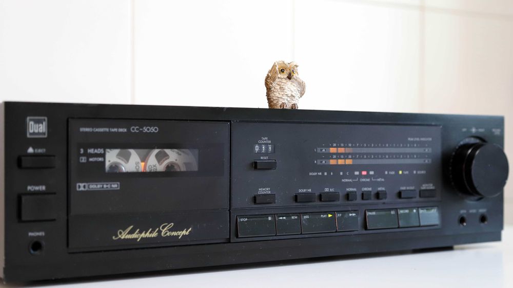 Dual CC-5050 Tape Deck Cassetes 3 cabeças