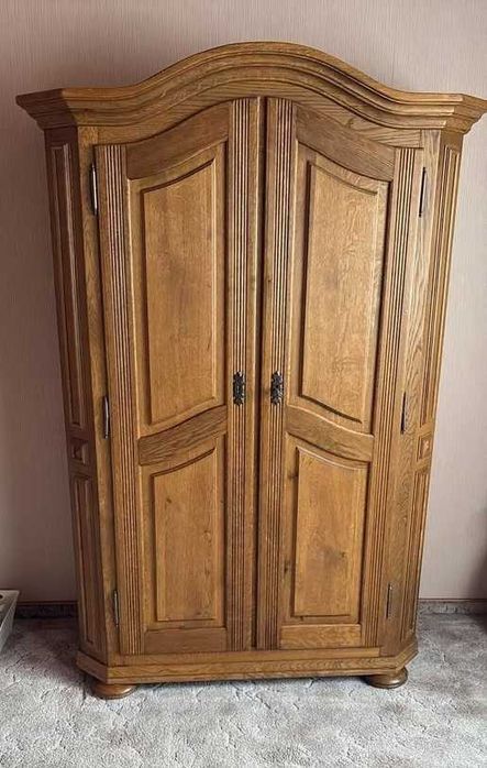 Szafa dębowa garderobiana 2 drzwiowa bieliźniarka !! przecena