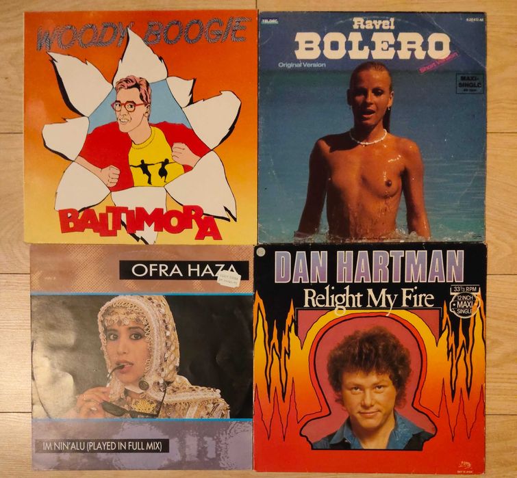 Płyty winylowe winyle ITALO DISCO pakiet 4 za 120ZŁ