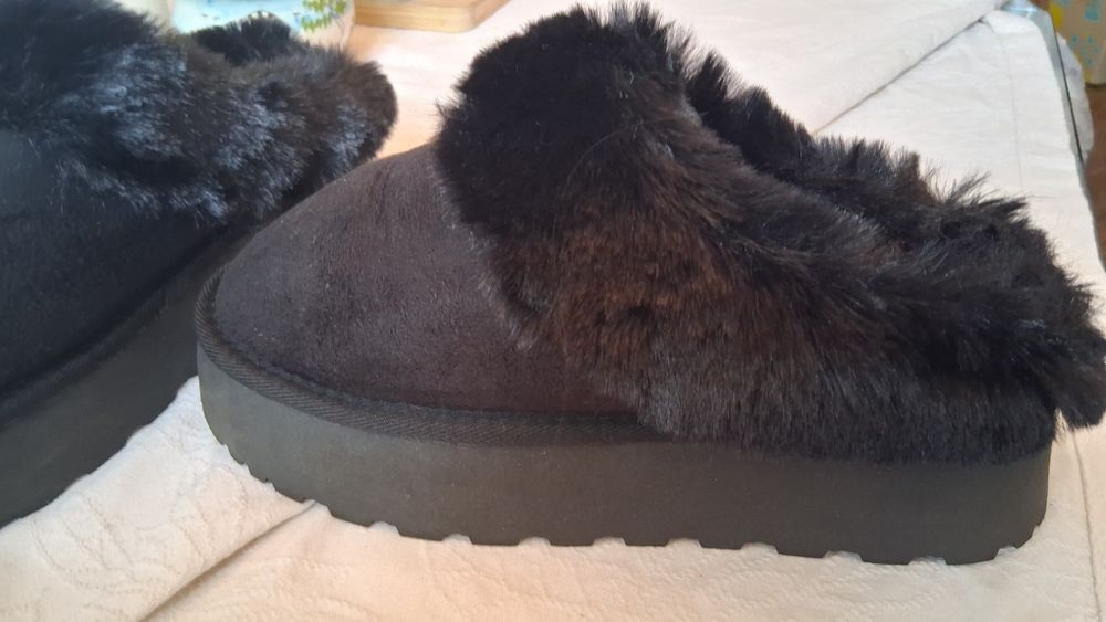 Śniegowce z futrem a'la emu  39