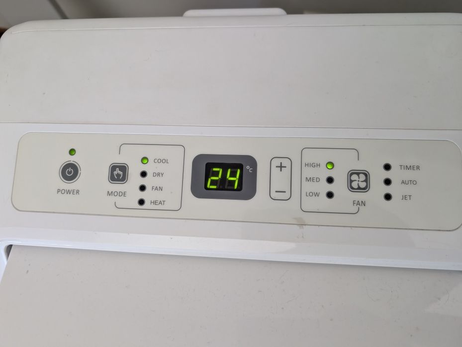 Ar condicionado portátil Whirlpool PACF212HP W, 12.000 BTU, aquecimento e arrefecimento