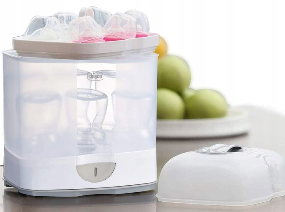 Elektryczny Sterylizator Parowy Chicco 2w1 450W BPA Free